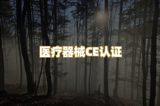 医疗器械CE认证